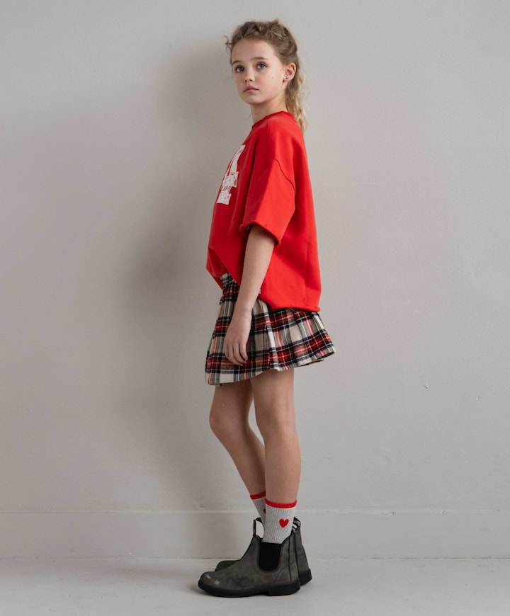 Meisjes sweater rood