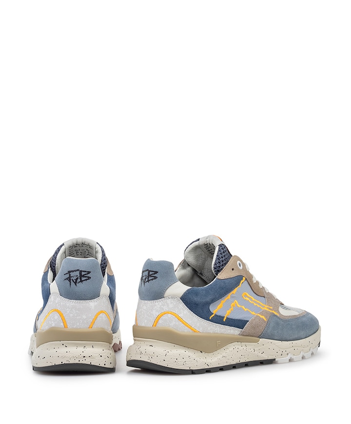 heren sneakers blauw