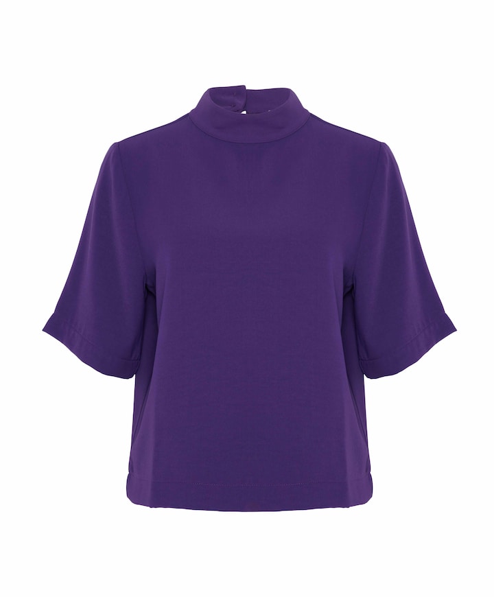 Dames blouse paars