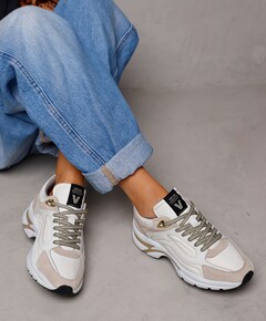 Vesper Macey dames sneakers wit