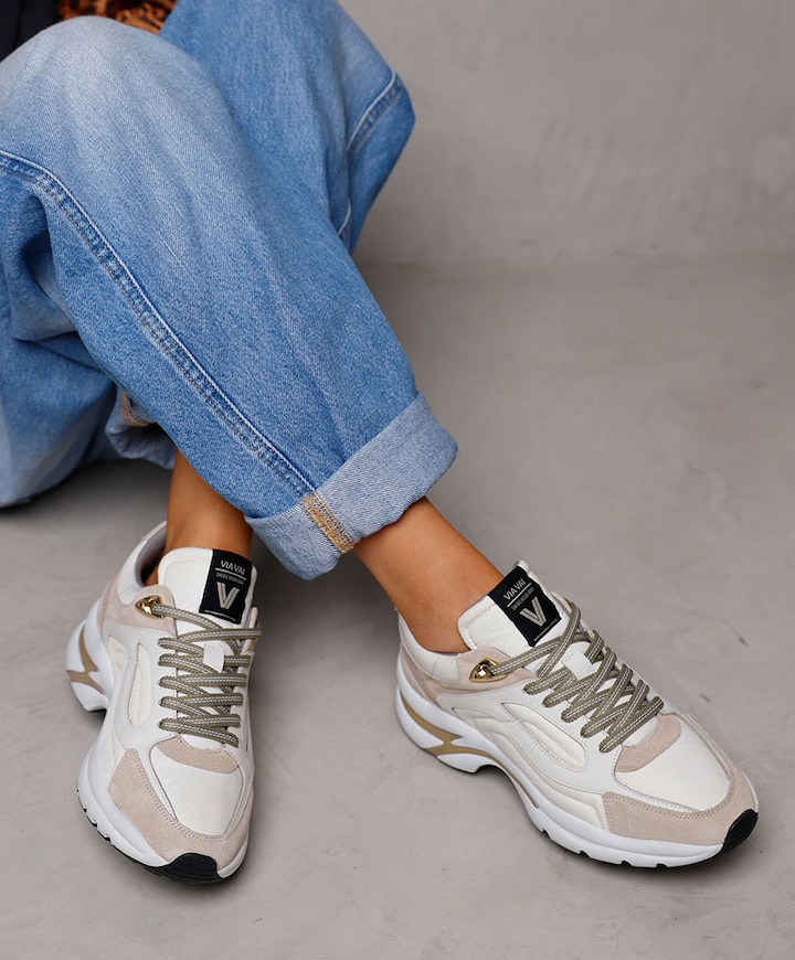 Vesper Macey dames sneakers wit