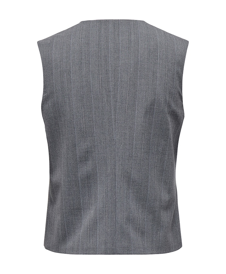 Dames gilet grijs