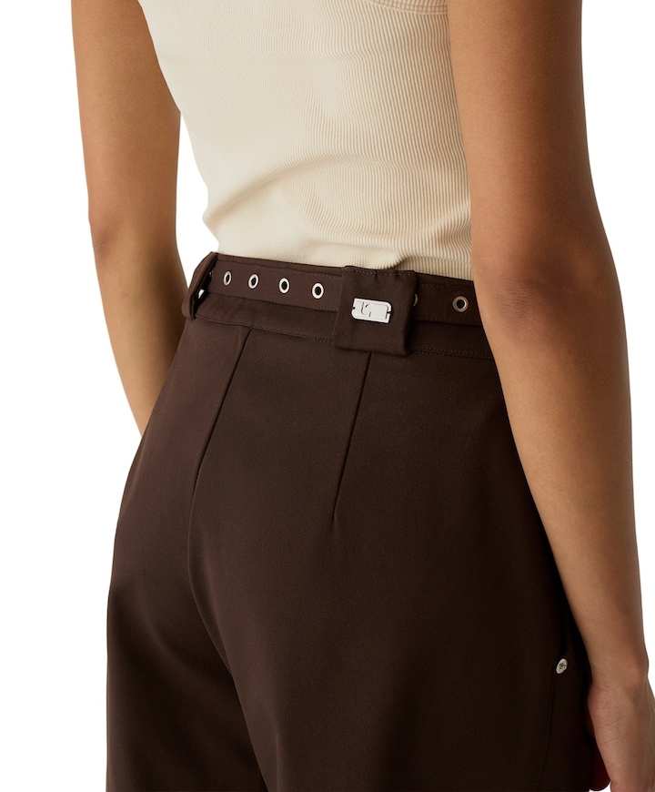 VALEA BROWN dames broek bruin