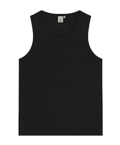 Heren singlet zwart