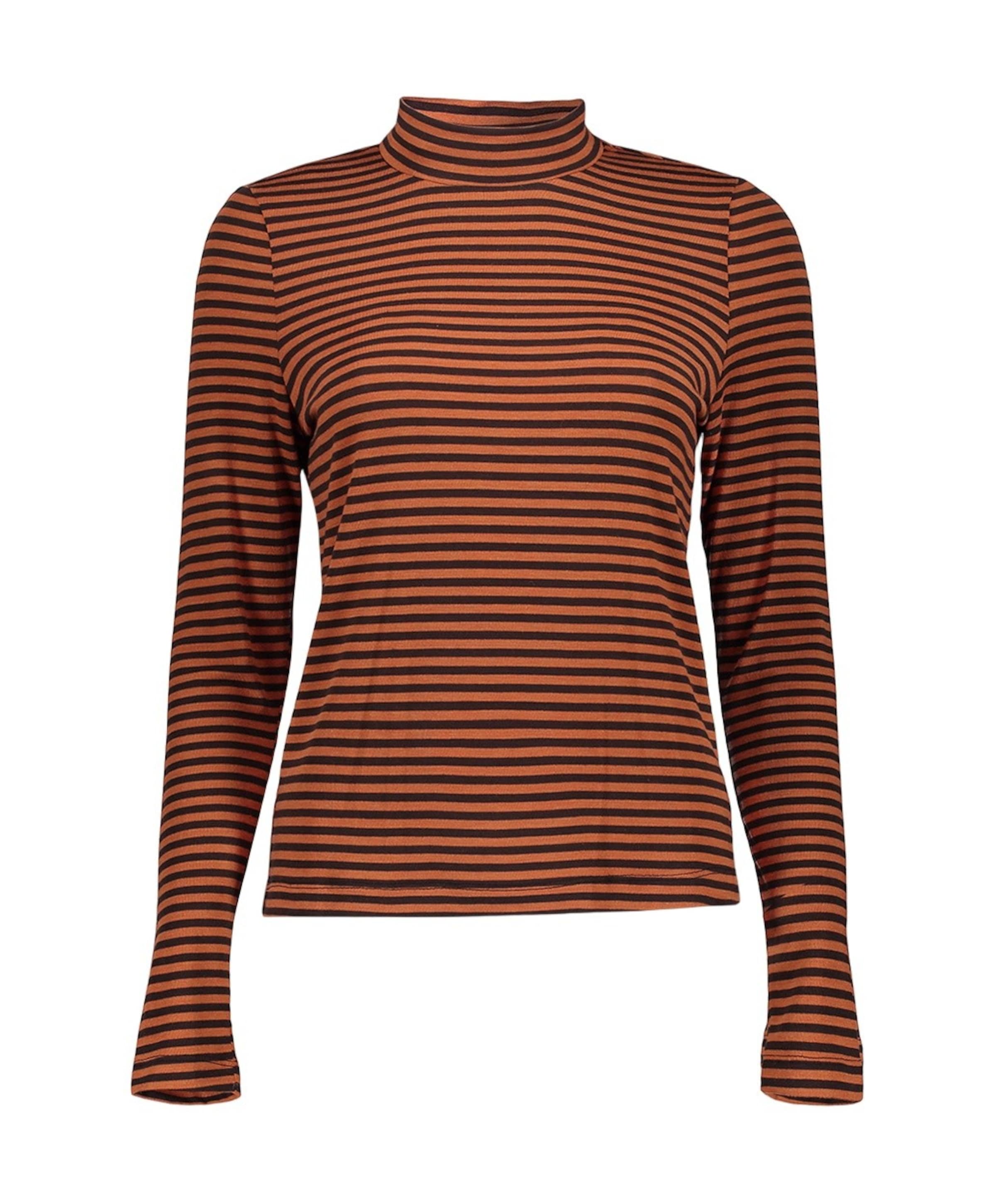 Dames longsleeve bruin
