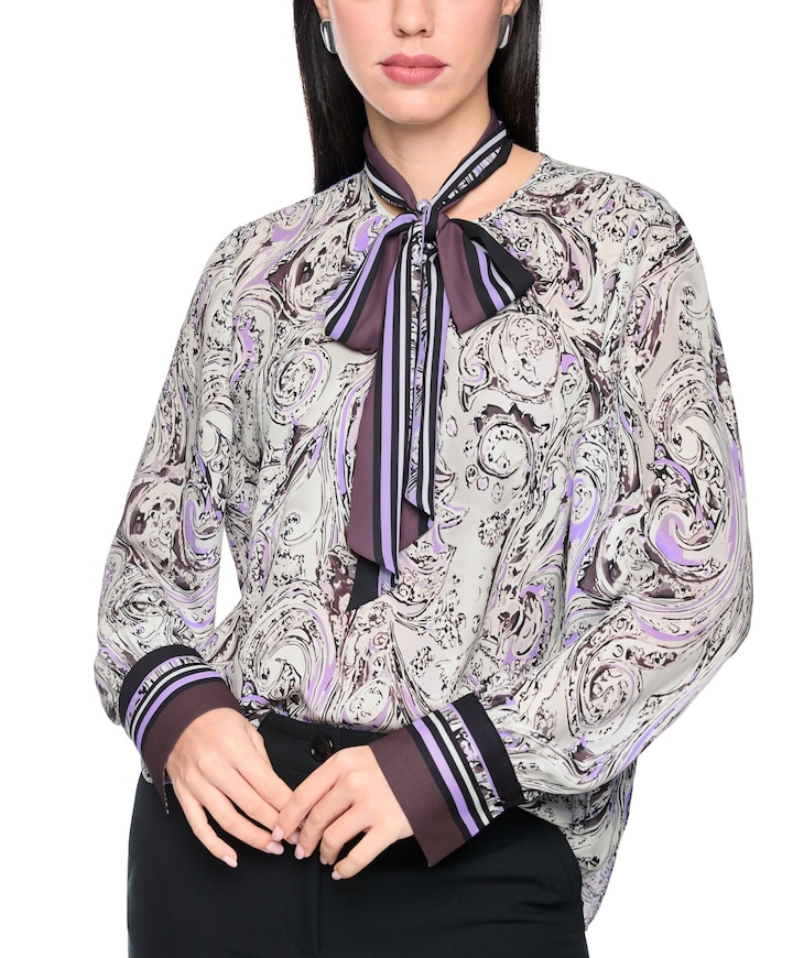 Dames blouse paars