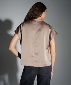 Dames blouse beige