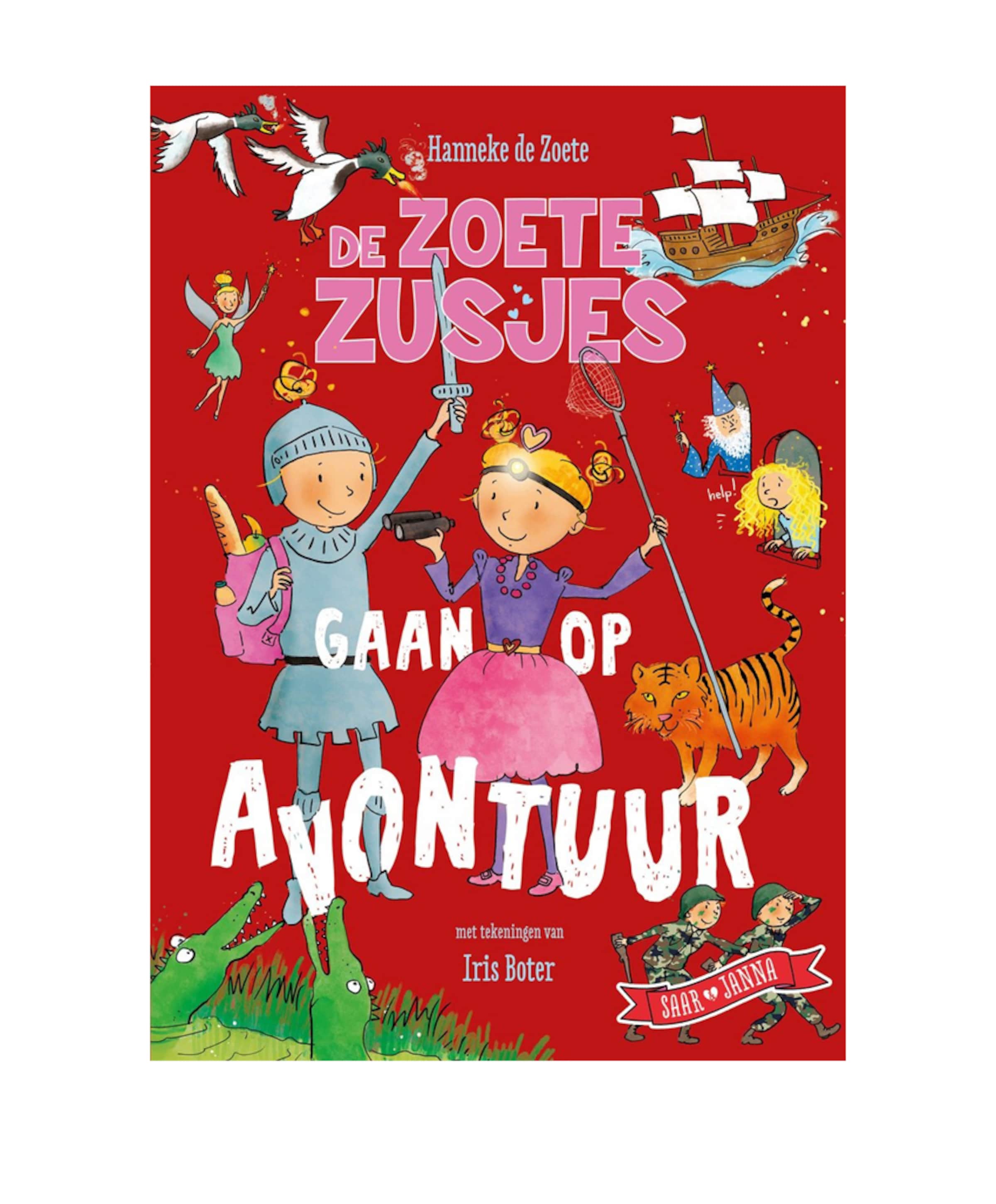 Boek De Zoete Zusjes gaan op avontuur
