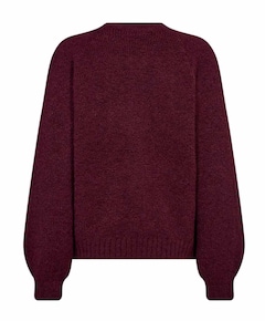 Dames vest bordeaux