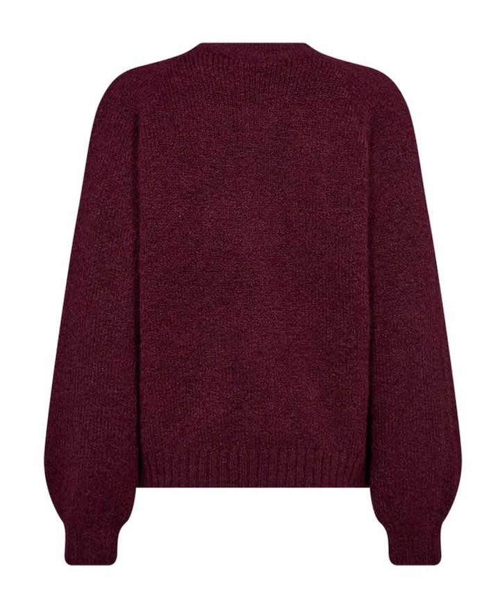 Dames vest bordeaux