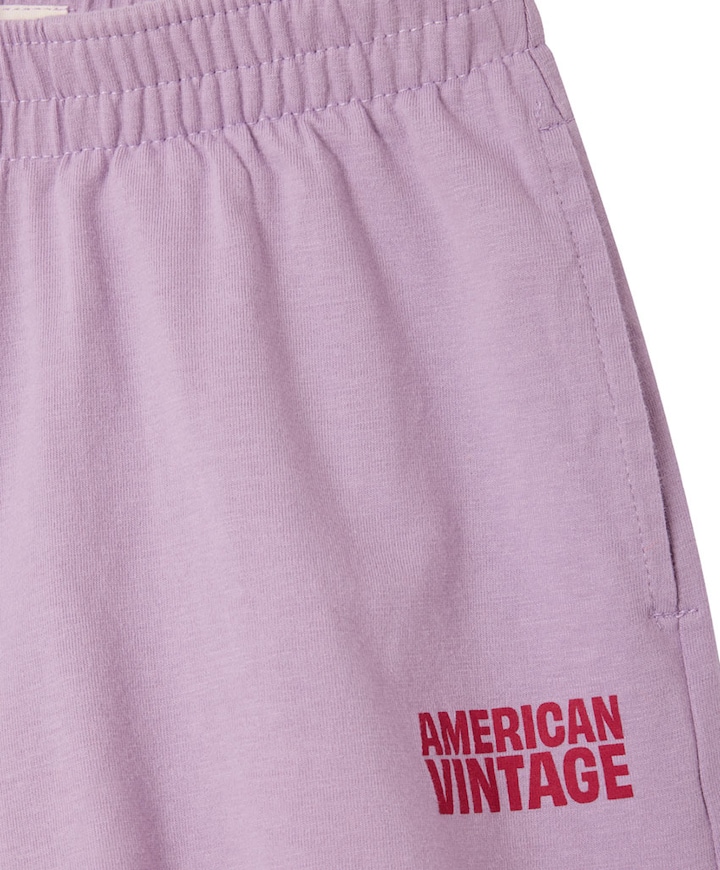 Gixy meisjes korte broek paars