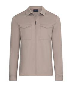 Heren overshirt beige