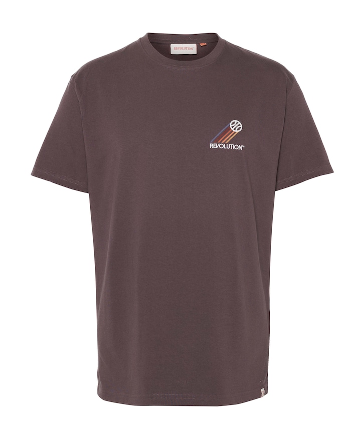 Heren T-shirt paars