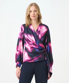 Dames blouse blauw