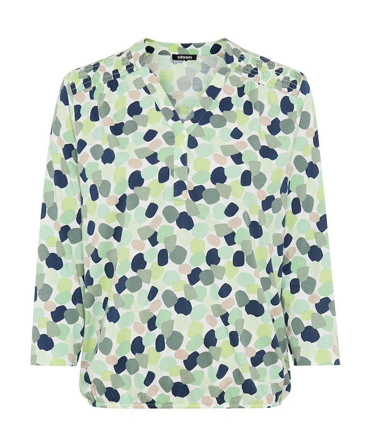 Dames longsleeve groen