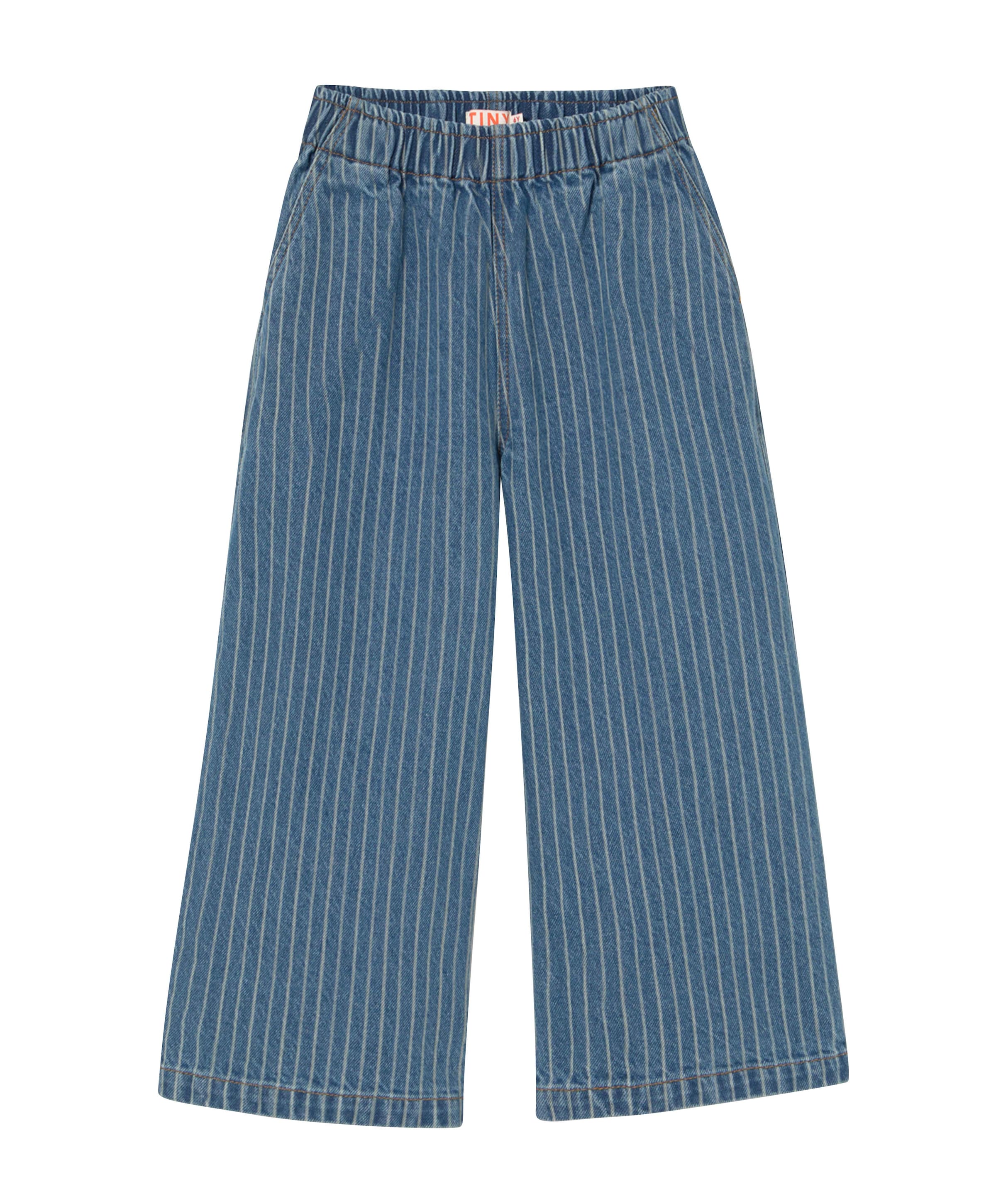 Stripes uniseks jeans  blauw
