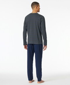 Heren pyjamaset grijs