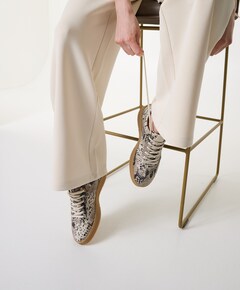 dames sneakers beige