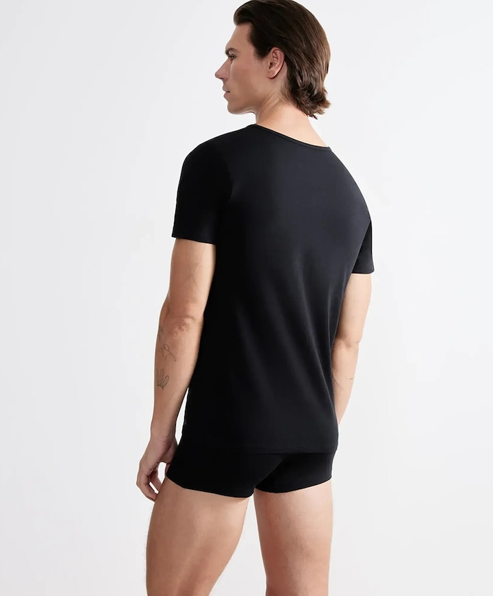 Heren T-shirt zwart