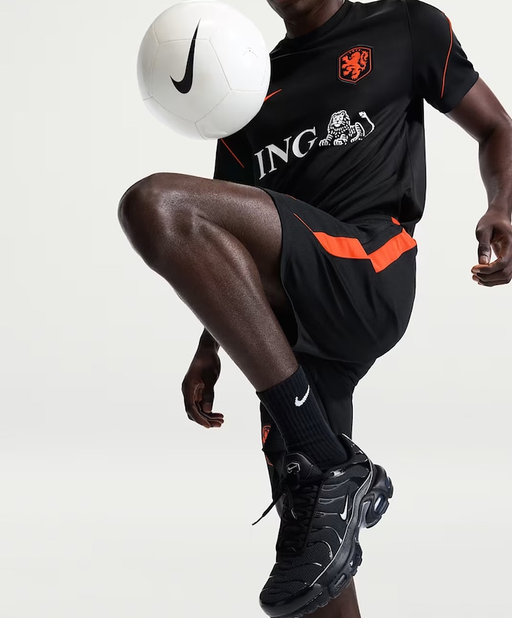 Knvb M Nk Df Strk Kz heren shorts zwart