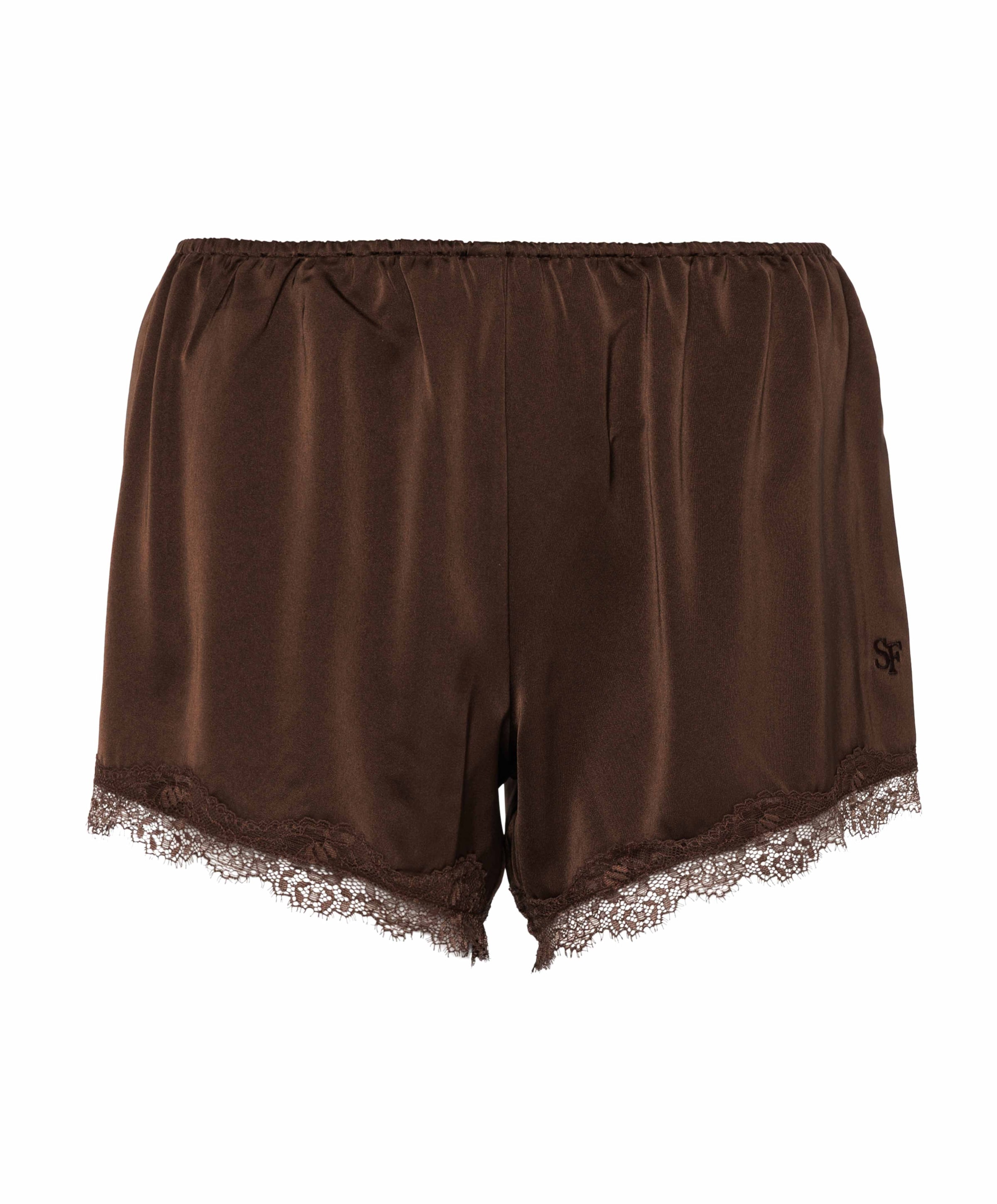 Dames shorts bruin