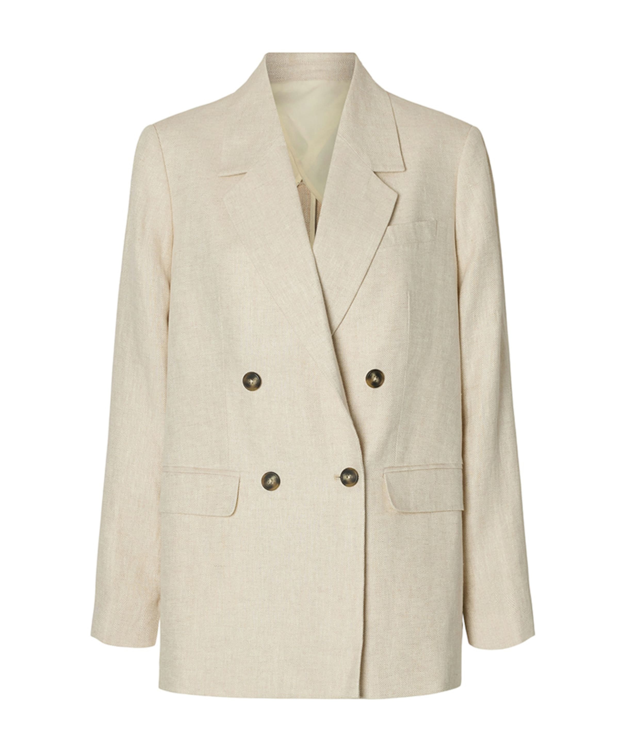 Dames blazer ecru