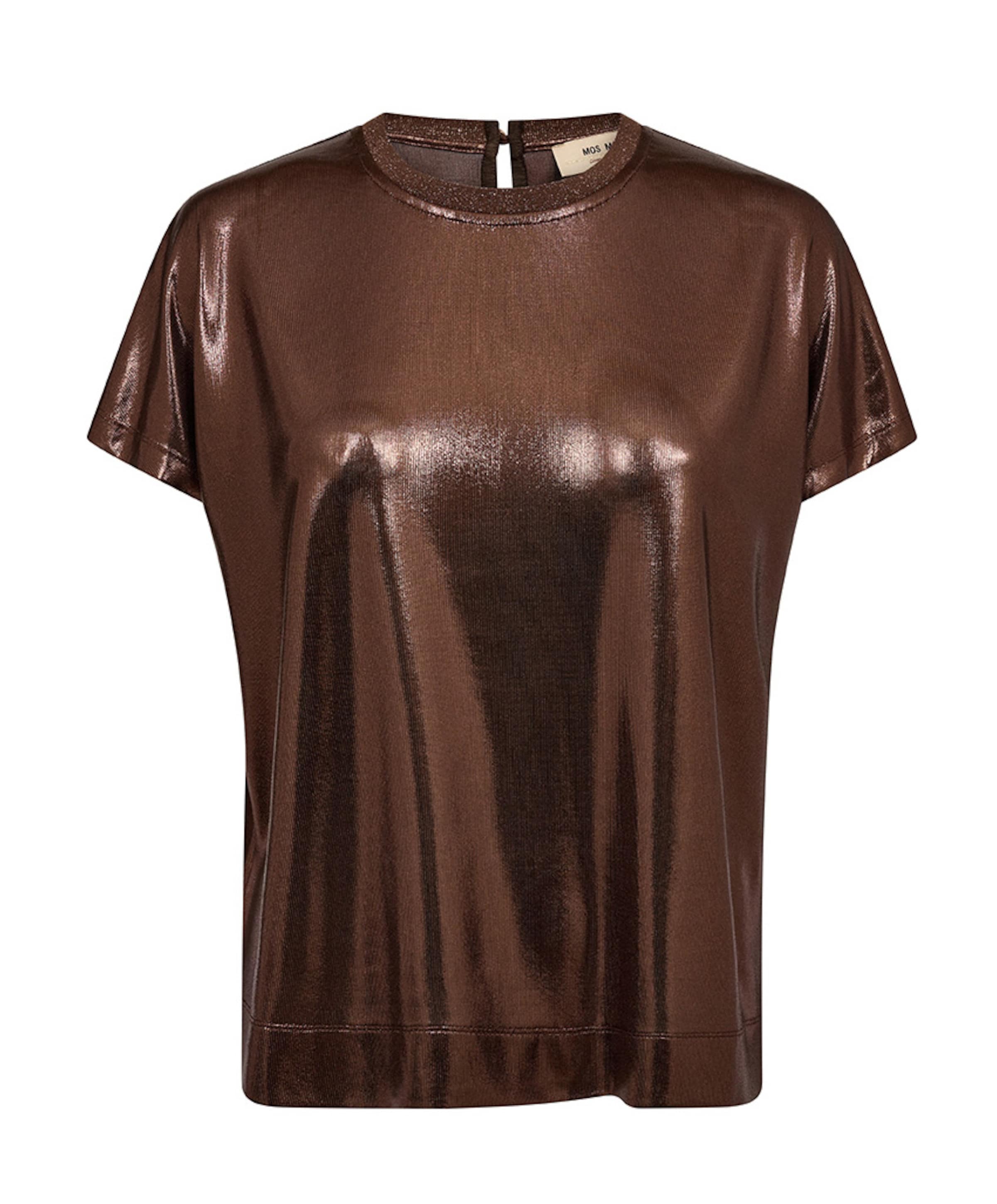 Dames t-shirt bruin