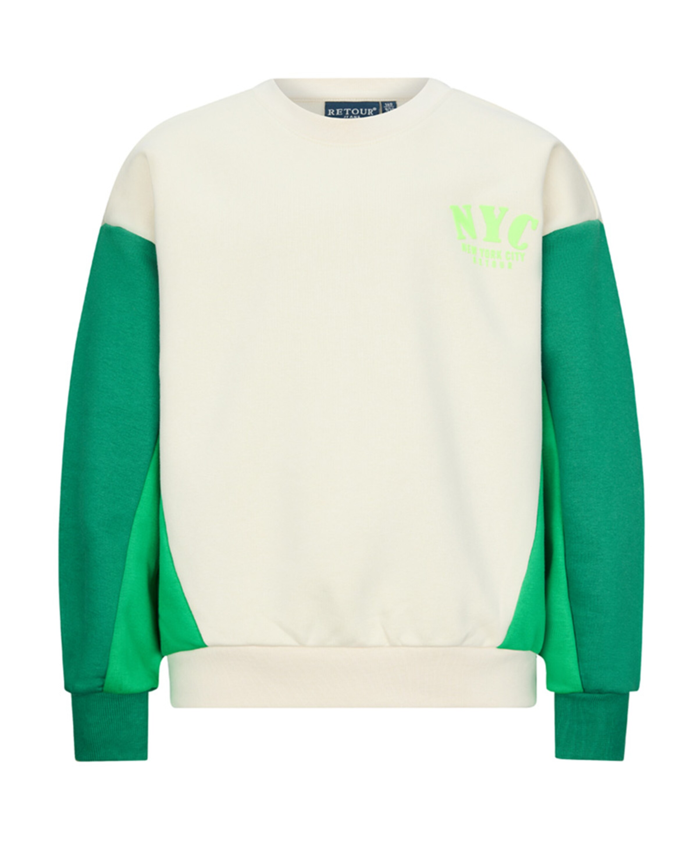 Meisjes sweater beige