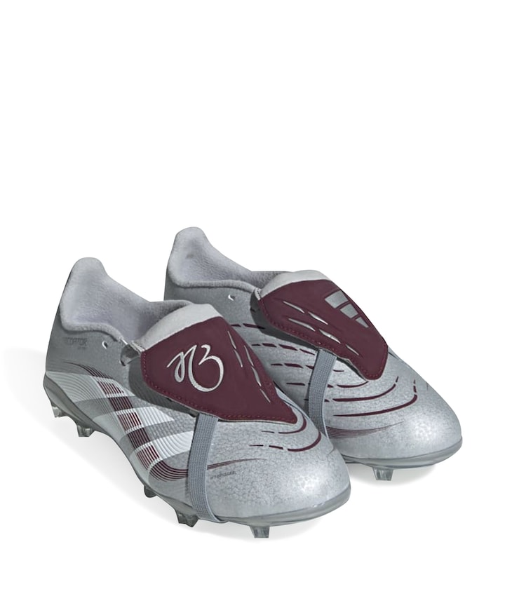 Predator League Ft Fg J Jb voetbalschoenen grijs