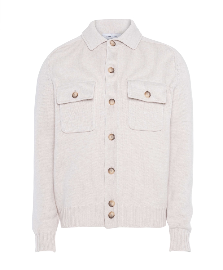 Heren vest beige