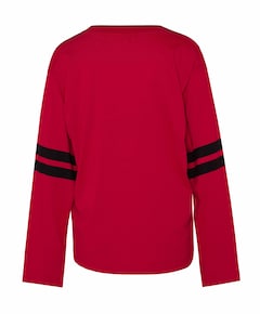 Dames longsleeve rood
