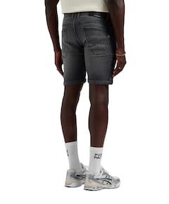 The Steve Skinny Fit Short heren korte broek grijs