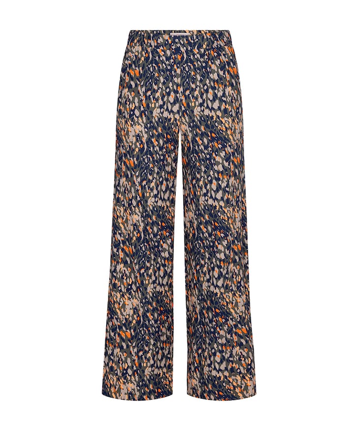 Lexie leopard dames broek multicolor