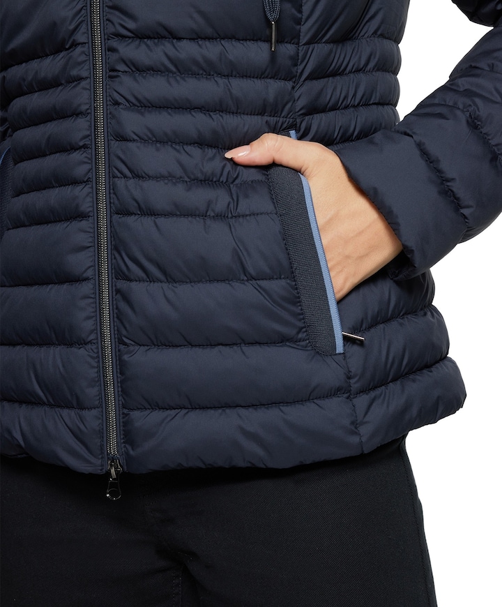 Dames jas blauw