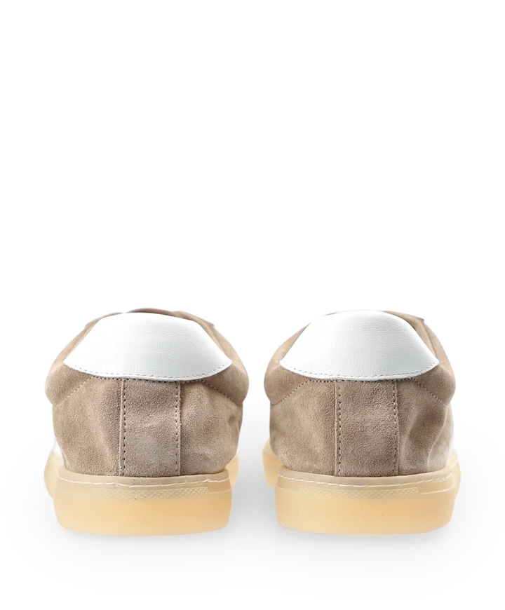heren sneakers beige