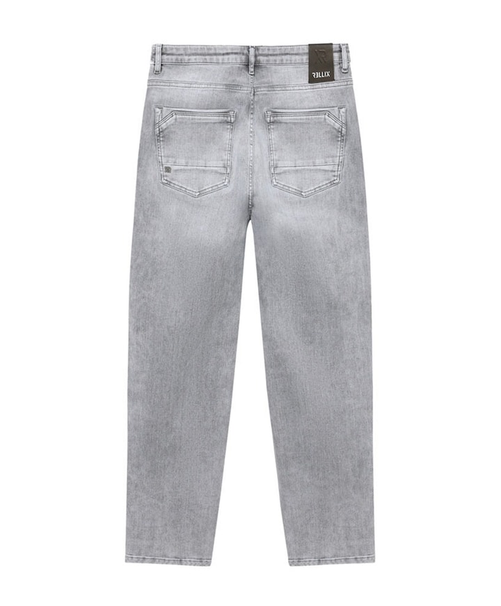 Loose Tapered Fit jongens jeans grijs