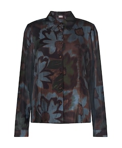 Dames blouse blauw