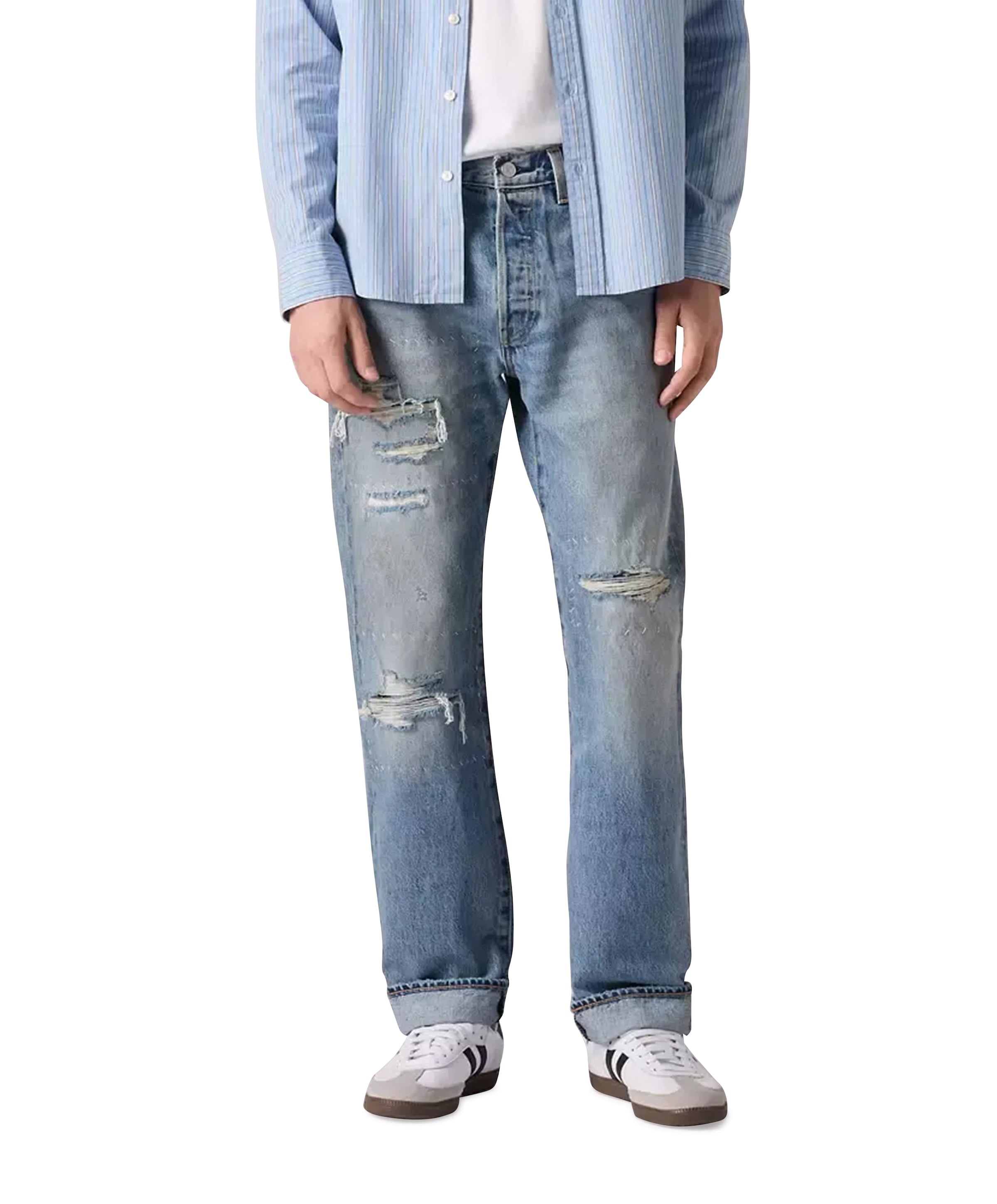 501 original  heren jeans blauw