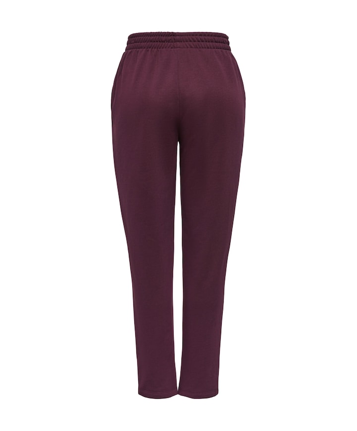 ONPACE MW BRUSH TAPPERED SWT PNT dames trainingsbroek bordeaux