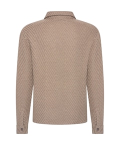 Heren overshirt beige