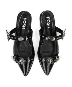 Julia dames slingbacks zwart