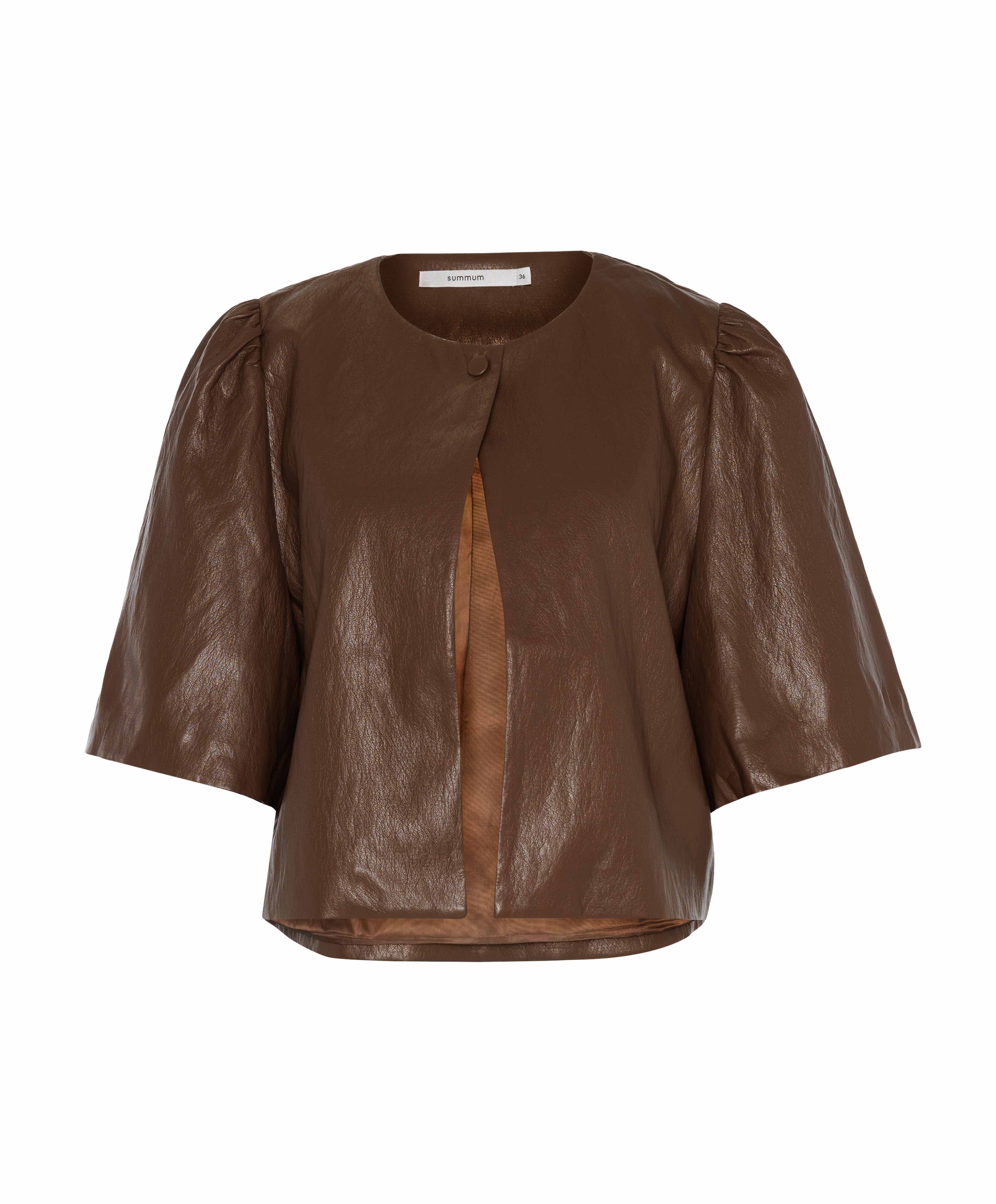 Dames blouse bruin