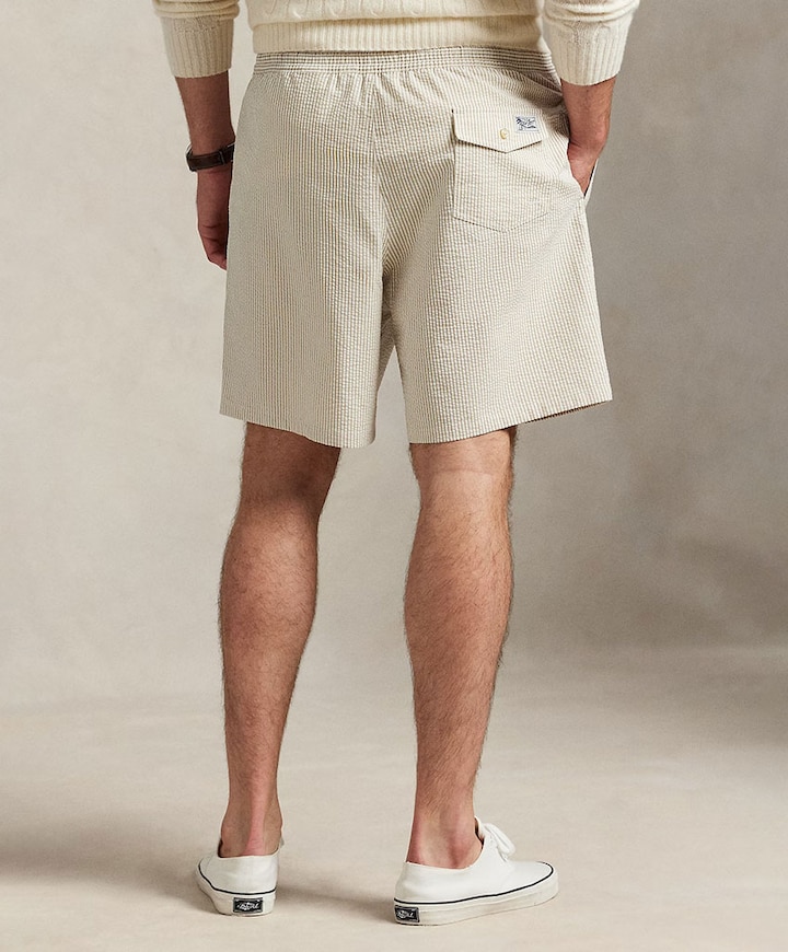 Traveler Mid Trunk heren zwembroek ecru