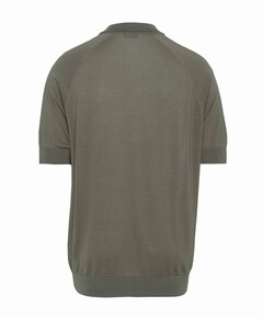 Heren polo bruin