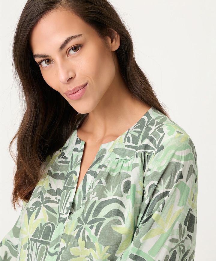 Dames blouse groen