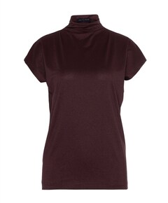 Dames top bordeaux
