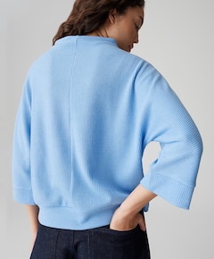 Dames longsleeve blauw