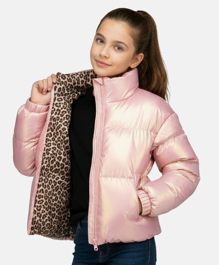 Meisjes jas roze