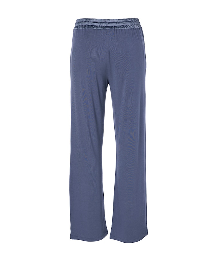 Dames pyjamabroek blauw