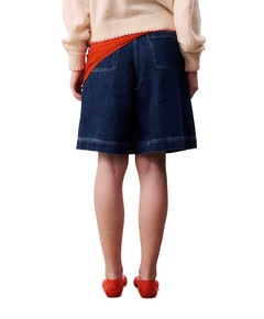 Bermuda dames broek blauw